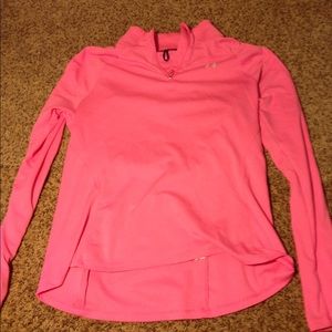 Pink XL under armor Active top